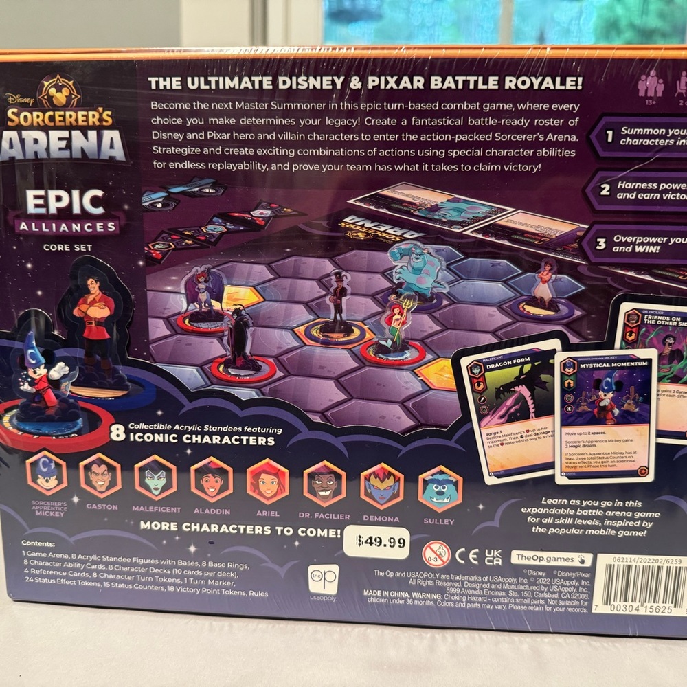 Disney’s sorcerers arena board game - Picture 2 of 3